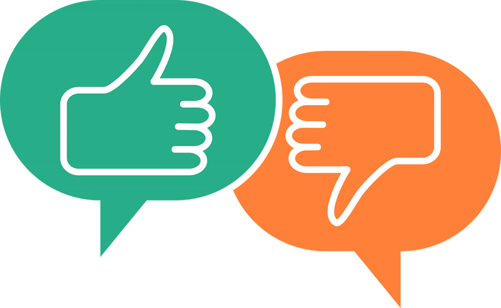 information, feedback, exchange of ideas
